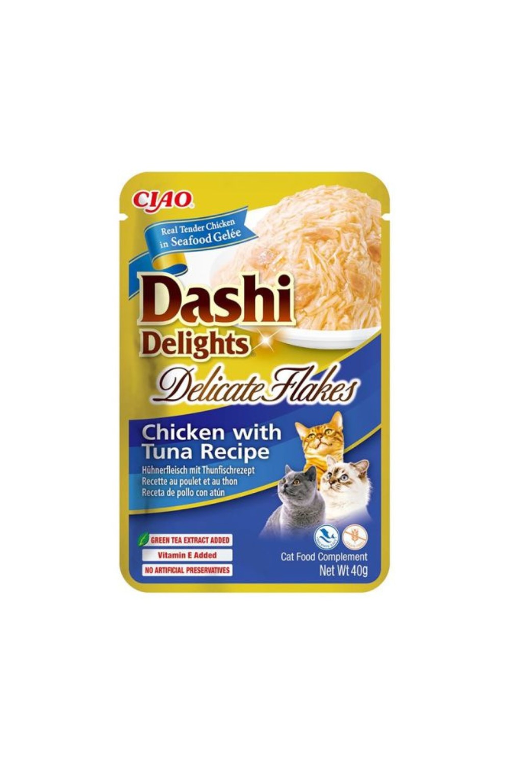 Inaba Dashi Delights Delicate Flakes Chicken with Tuna Recipe