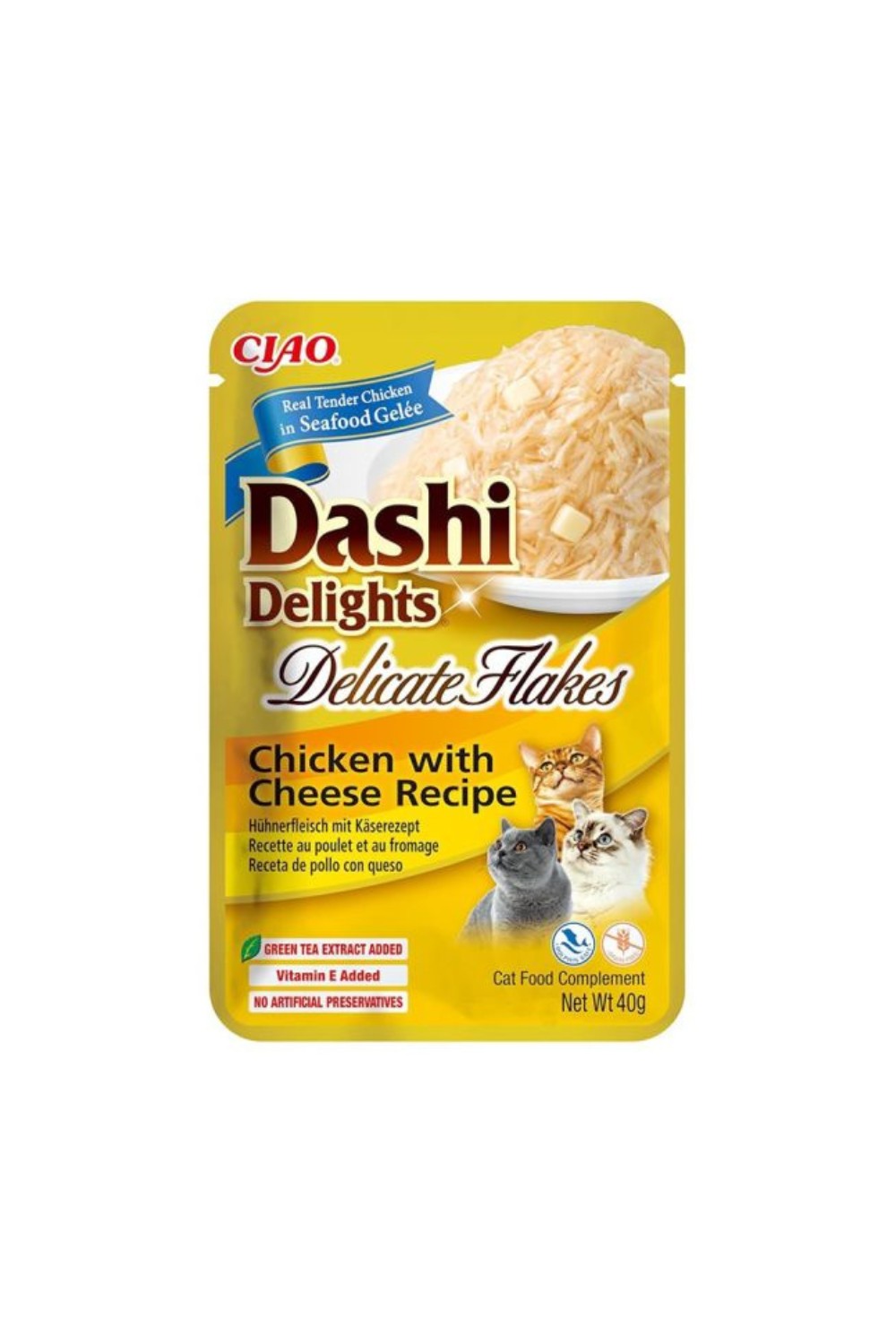 Inaba Dashi Delights Delicate Flakes Chicken with Cheese Recipe