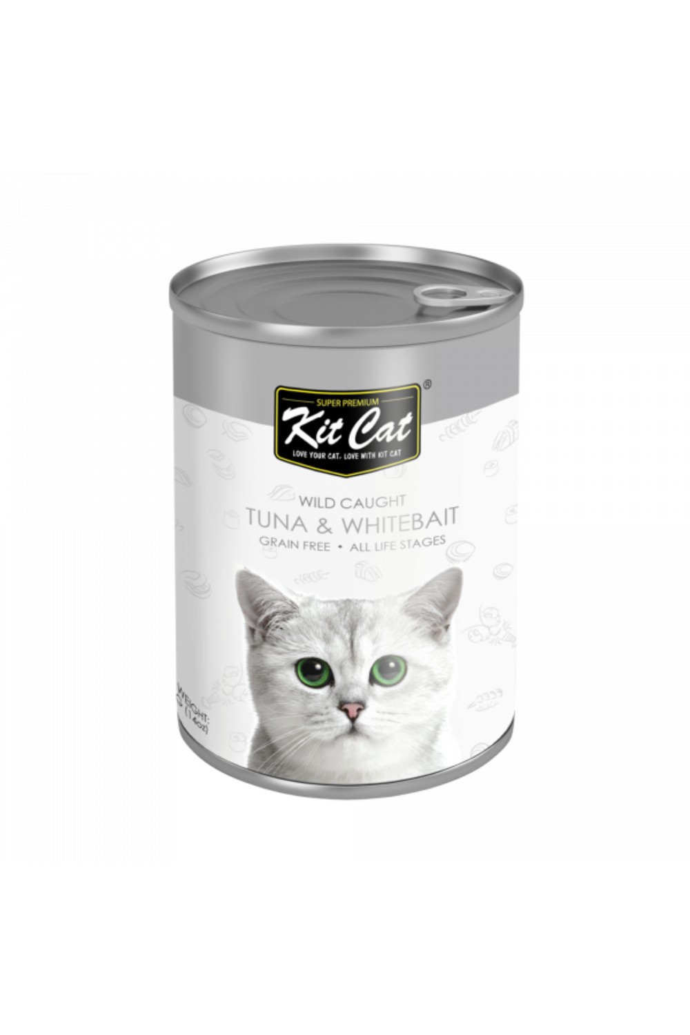 KitCat Atlantic Tuna with Whitebait Canned Cat Food