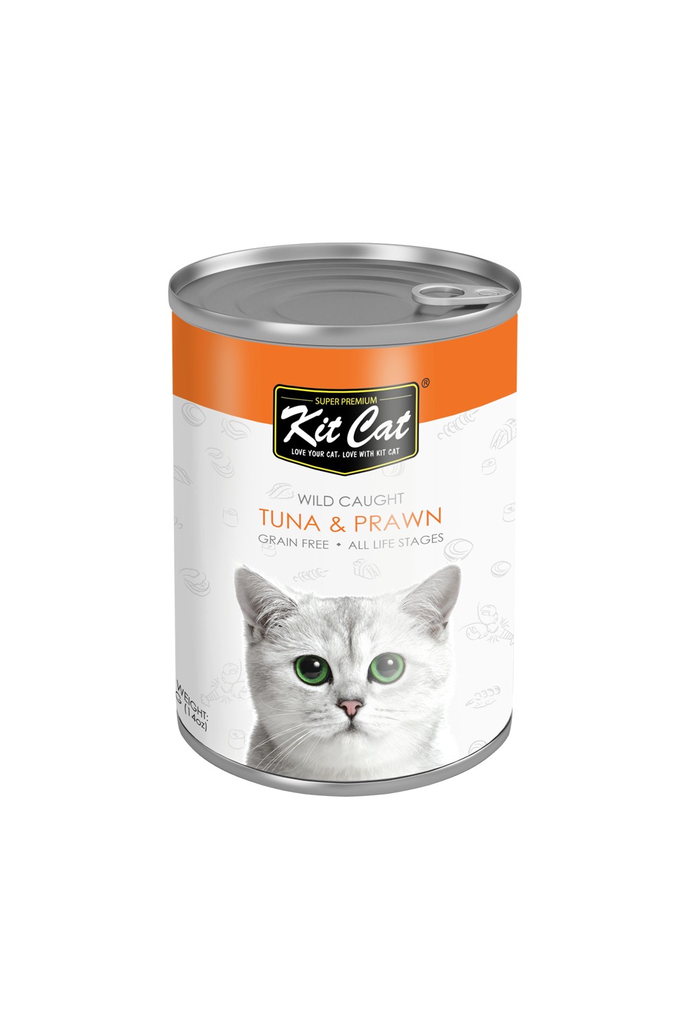 KitCat Atlantic Tuna with Prawn Canned Cat Food