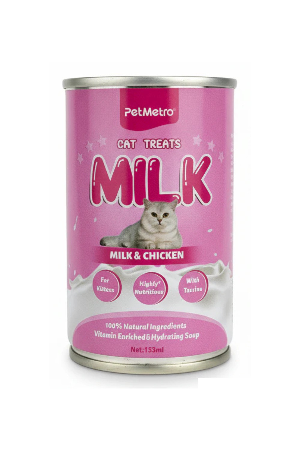 PetMetro Milk & Chicken 155ml