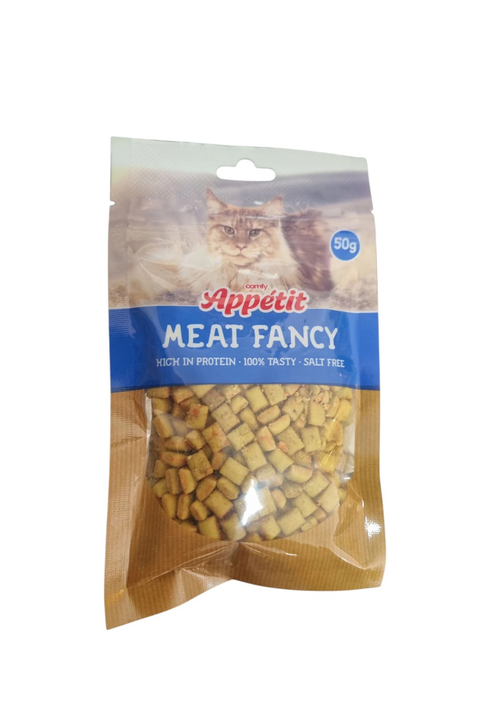 Meat Fancy salmon catnip cat snack 50g