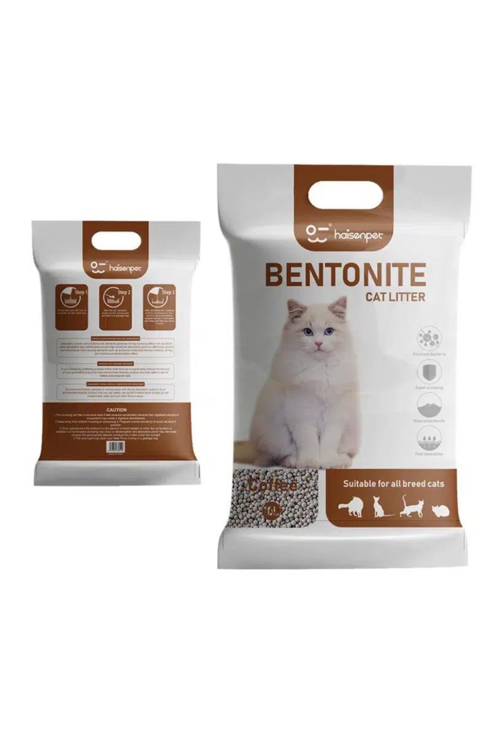 Bentonite Cat Litter Coffee 10L