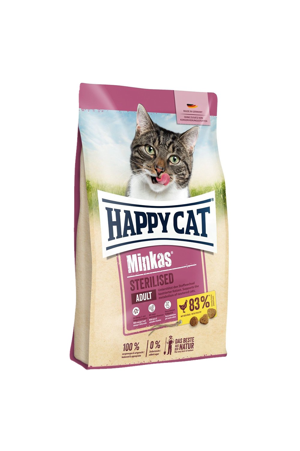 Happy Cat - Minkas Sterilised Poutlry