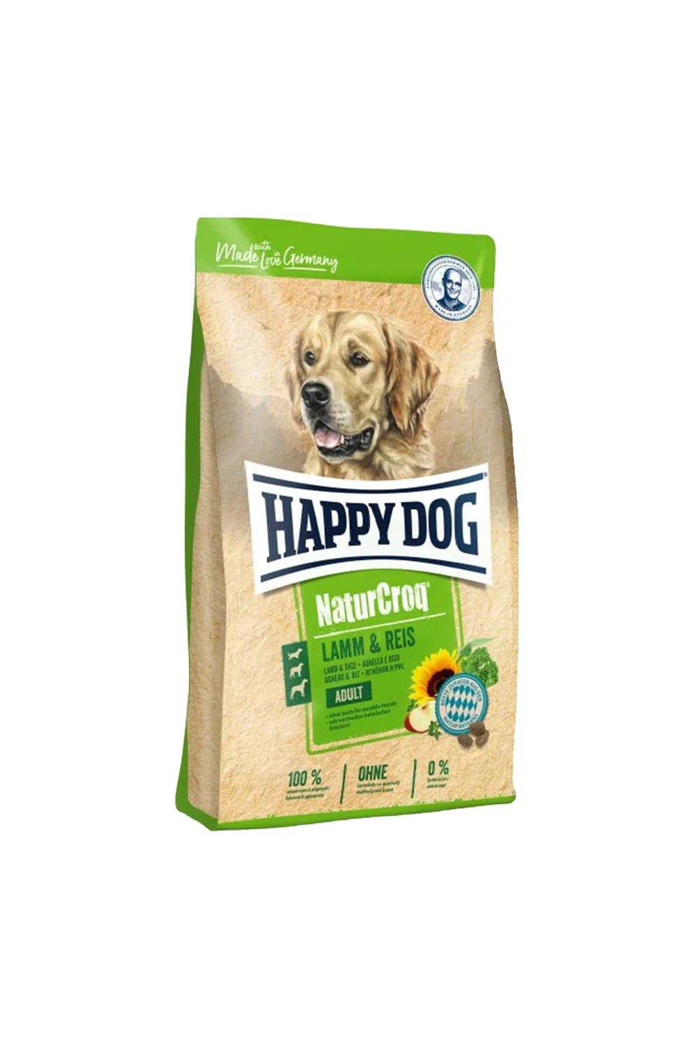 HAPPY DOG NATURCROQ LAMB And RICE