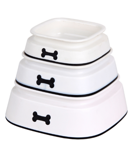 Pawise - Plastic dog bowl (S,M,L) - Small 300ml