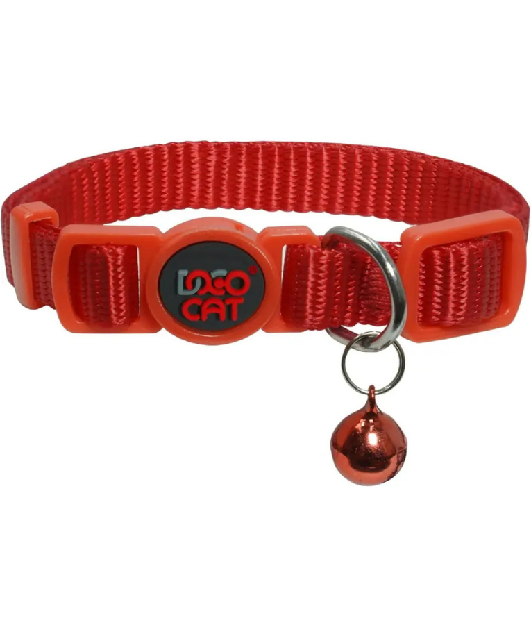 Doco - Signature Cat Collar Red
