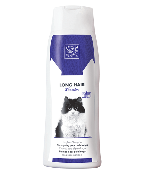 M-Pets - Long Hair Cat Shampoo, Detangling & Paraben-Free – For Cats & Kittens – 250 ml