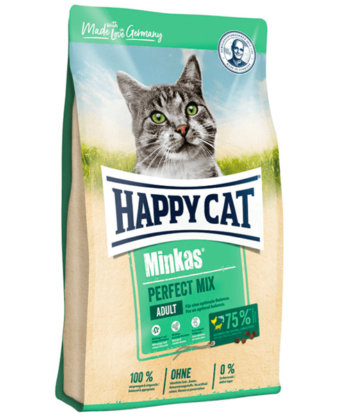 Happy Cat - Minkas Perfect Mix Poultry, Fish & Lamb 1.5kg - 4kg - 10kg - 1.5 kg