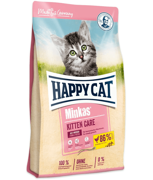 Happy Cat - Minkas Kitten Care Poultry 1.5 Kg - 10 KG - 1.5Kg