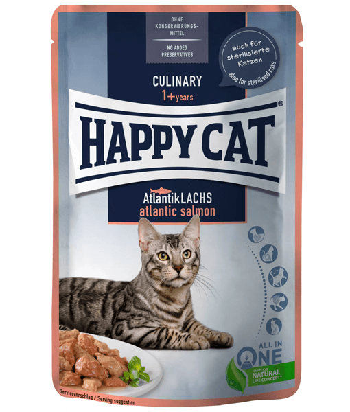 Happy Cat - Culinary Atlantic Salmon 85g - 1 Pouch