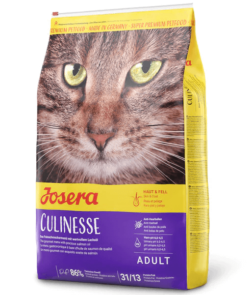Josera – Culinesse For Finicky Cats, Skin & Coat Health, Hairball Control & Urinary Support, For Cats – 2kg