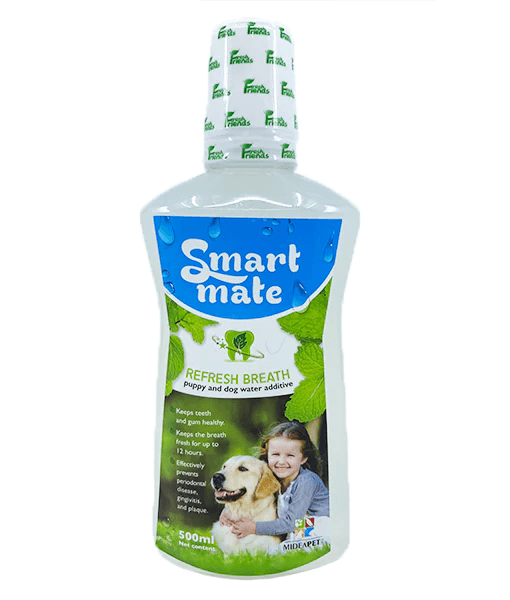 Smart Mate Refresh Breath – Puppy & Dog Water Additive, Dental Care – 350ml