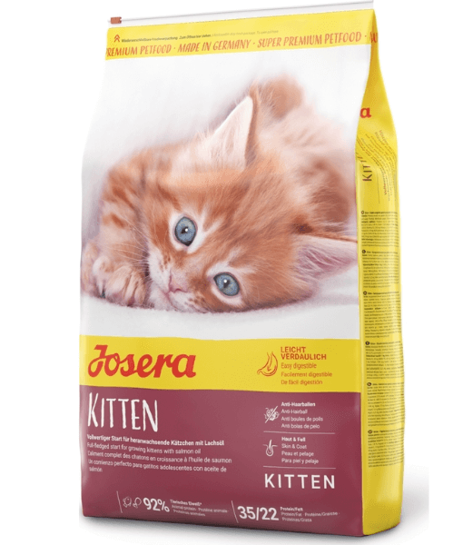 Josera – Kitten, For Kittens & Lactating Mothers, Gentle Digestion, Healthy Growth & Shiny Coat, For Cats – 2kg