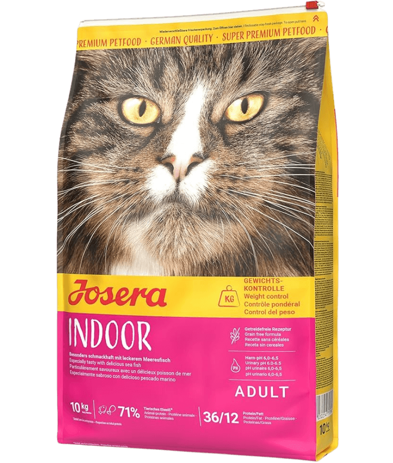 Josera - Naturelle Indoor, with Lentil & Trout, Grain-Free, Sterilized & Indoor, For Cats - 2kg