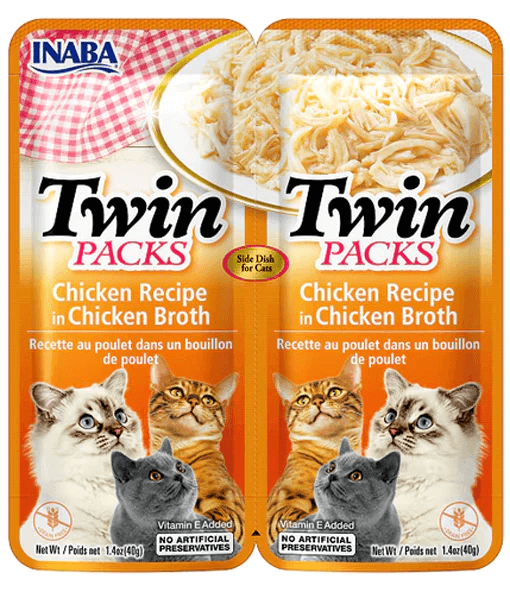 Inaba - Twin Pack - Chicken Recipe in Chicken Broth 80g - 1 Pouch