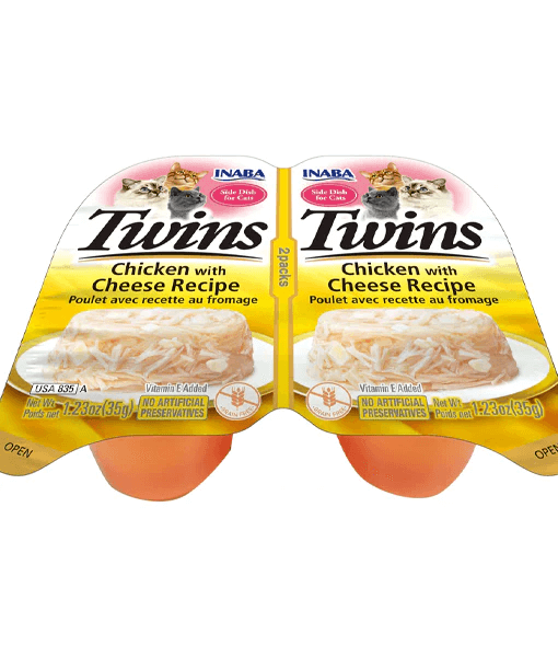 Inaba - Twins - Chicken with Cheese Recipe 2 Packs 70g - 1 can