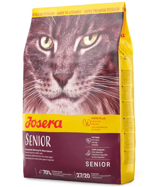 Josera – Senior, Poultry, Kidney Support, Antioxidants & Longevity Boost, For Cats – 2kg