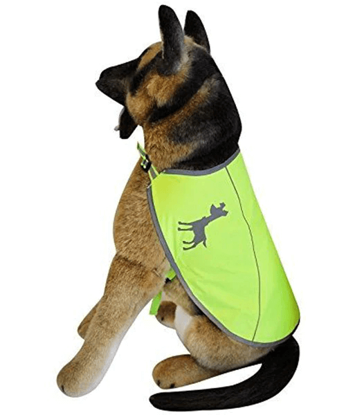 Alcot – Yellow Visibility Dog Vest - Small