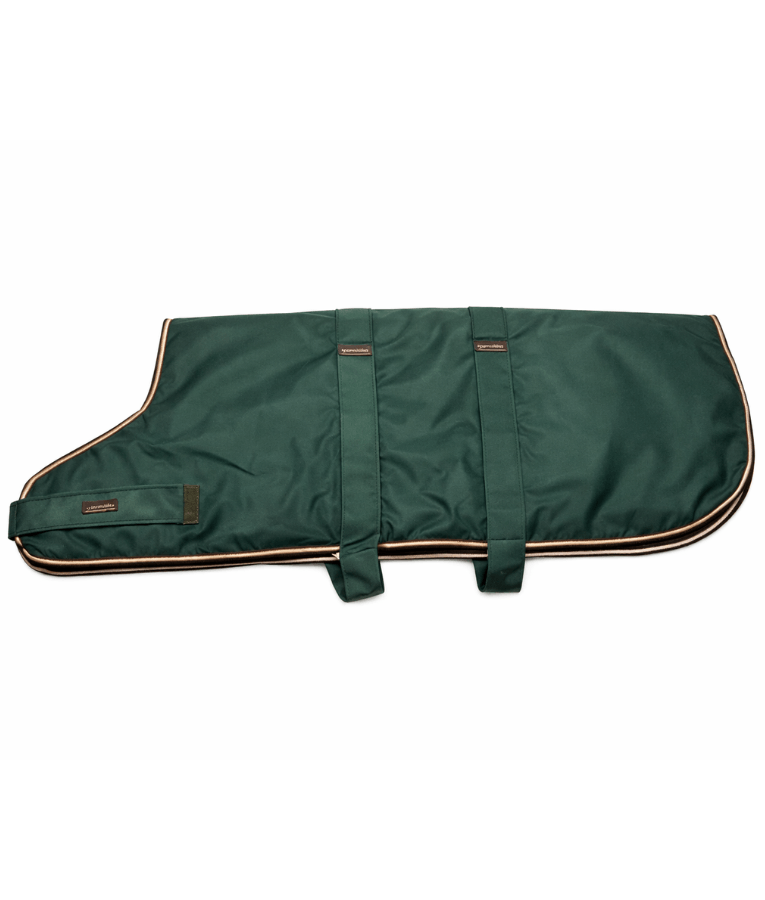 Animate Dog Coat Padded Lining Green - 26cm (10")