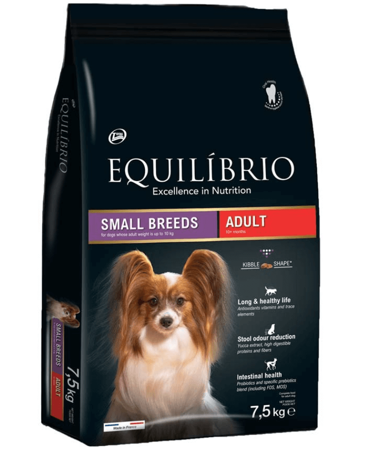 Equilibrio - Small Breed, Adult Dry Dog Food, With Poultry - 2kg, 7.5kg - 2 KG