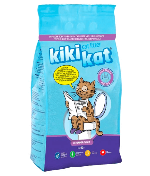 Kiki Kat Cat Litter – Lavender Fields - 10 Liter