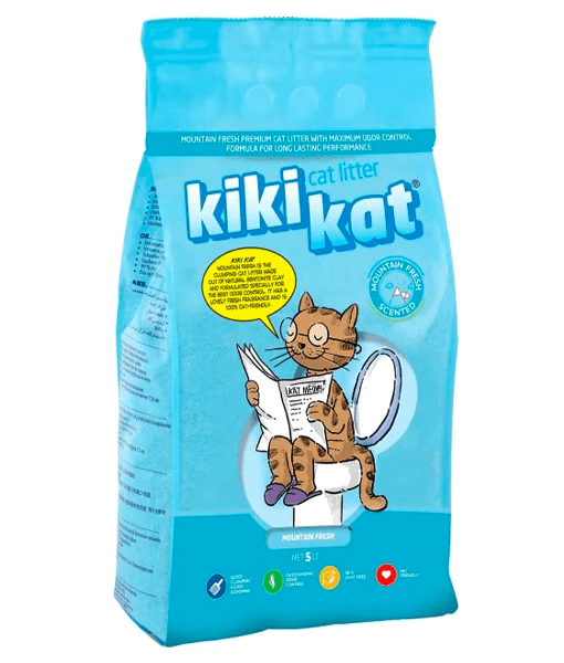Kiki Kat Cat Litter – Mountain Fresh - 10 Liter