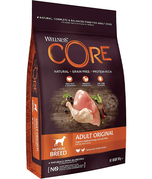Wellness Core - Original Dog Food Adult Medium Breed 1.8kg-10kg - 1.8 KG