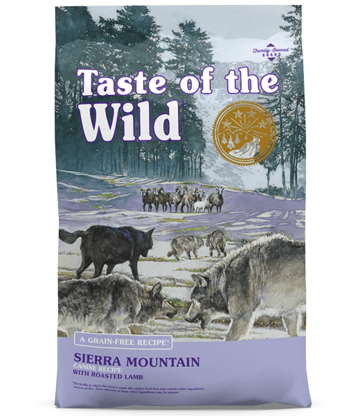 Taste of The Wild - Sierra Mountain Adult- Roasted Lamb 2kg - 12.2kg - 12.2 kg