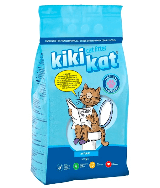 Kiki Kat Cat Litter – Natural - 20 Liter