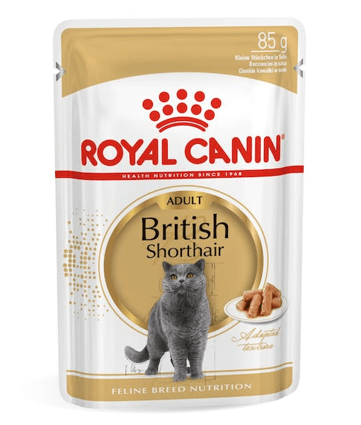 Royal Canin - Wet Cat Food British Shorthair In Gravy 85g - 1 Pouch