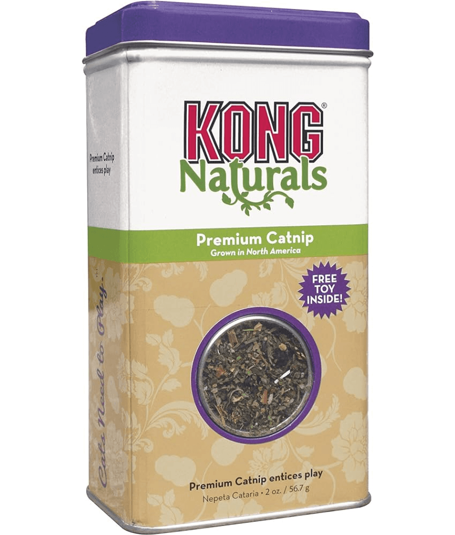 Kong - Naturals Catnip, Premium North American Catnip, For Cats - 28.3g / 56.7g - Small 28.3g