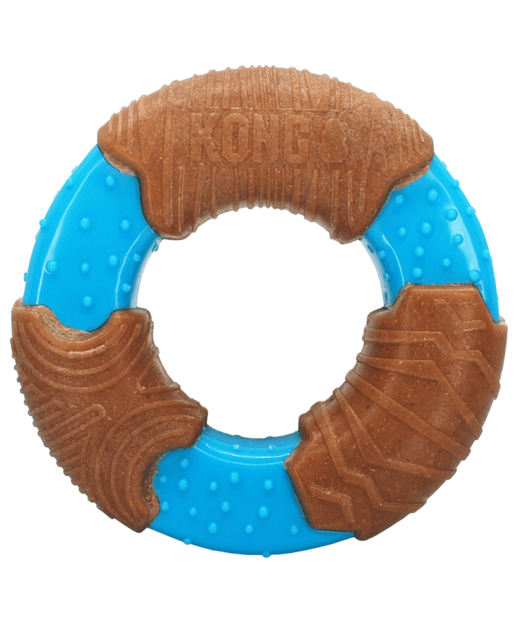 Kong - CoreStrength Bamboo Ring, Durable Bamboo-Infused Material, For Dogs - S-L (11.4-13.3cm) - Small