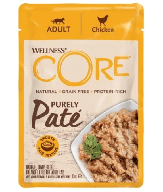 Wellness CORE Cat Purely Pate Chicken Wet Food 85g - 1 Pouch