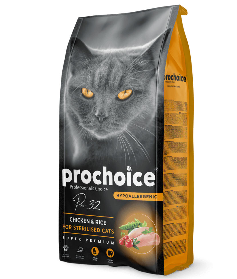 Prochoice - Pro 32 Chicken & Rice Sterilized 2kg-15kg - 2kg