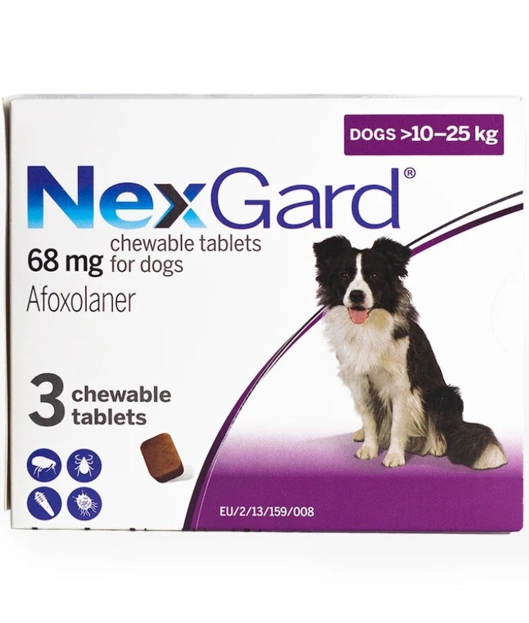 Nexgard - Tick and Flea Protection - 10-25KG - 1 Tablet