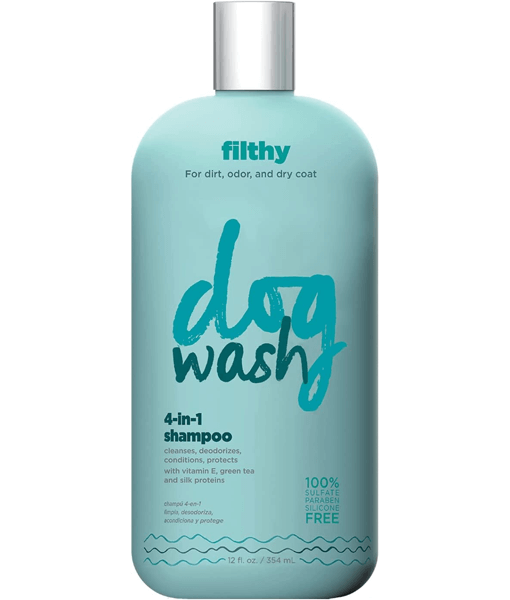 Synergy Labs - Filthy, 4 in 1 Shampoo, Deodorizes, Cleanses, Conditions, Protects - 354ml,709ml - 354ml