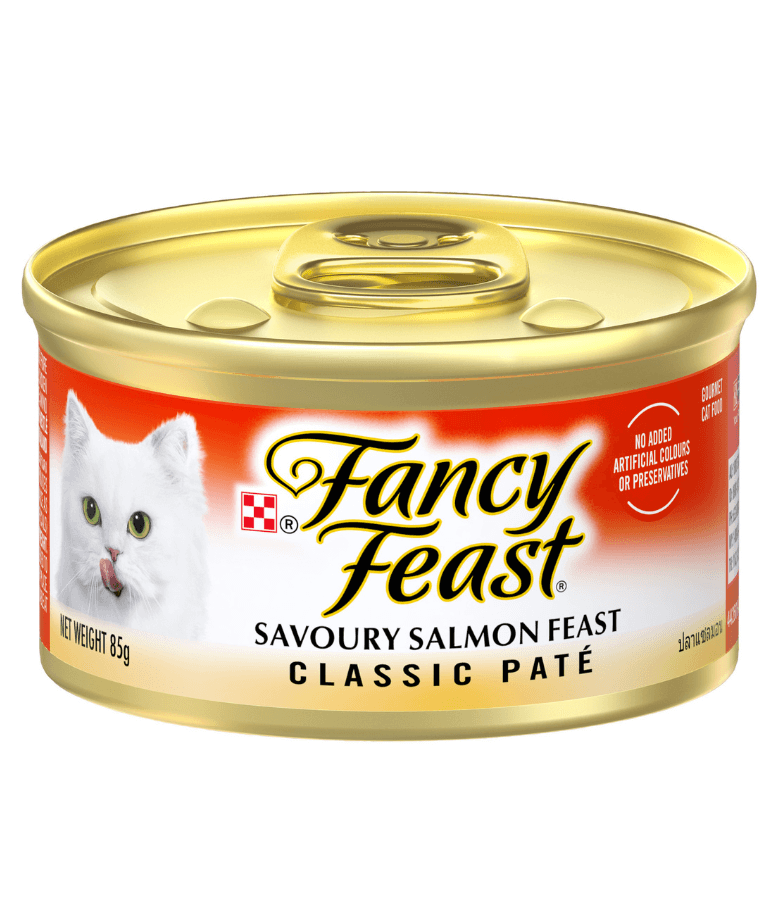 Purina - Fancy Feast Classic Savory Salmon Wet Cat Food 85g - 1 Can