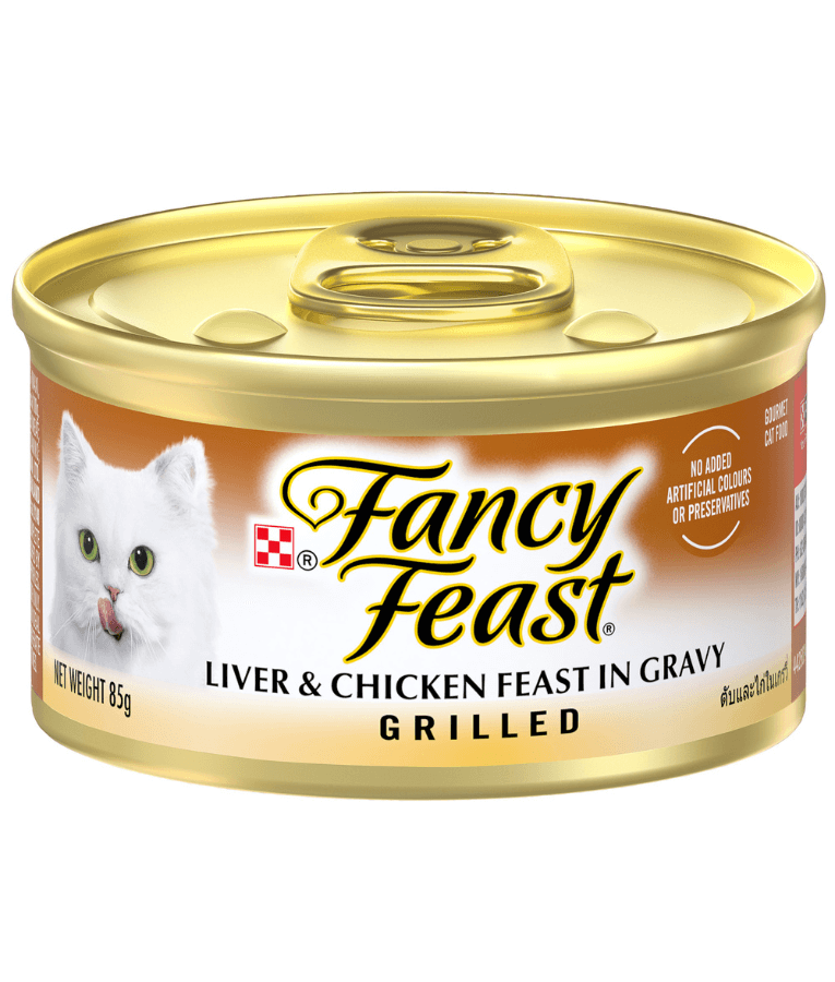 Purina - Fancy Feast Grilled Liver & Chicken Feast in Gravy Gourmet Cat Food can - 1 Can