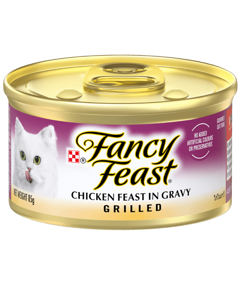 Purina - Fancy Feast Grilled Chicken Feast in Gravy Gourmet Cat Food 85g - 1 Can