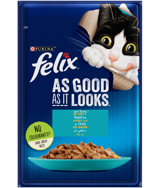 Purina - Felix As Good As It Looks Tuna In Jelly Wet Cat Food 85g - 1 pouch
