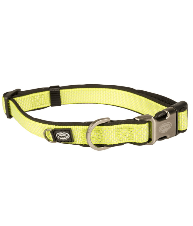 Duvo - Explor North Dog Collar Neon Yellow (S-L-XL) - Small