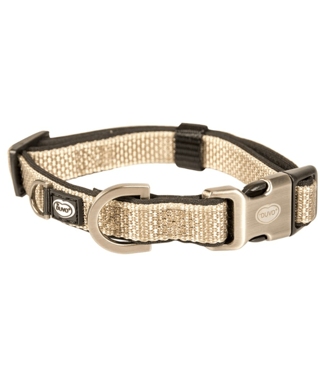 Duvo - Explor North Dog Collar Taupe (S-M-L-XL) - Small