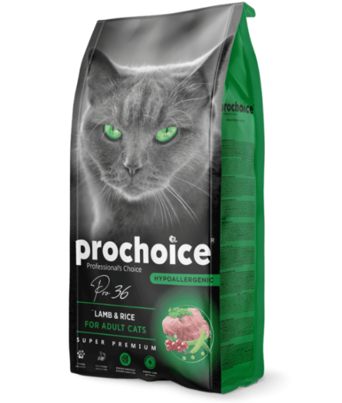 Prochoice - Pro 36 Lamb & Rice For Adult Cats 2kg-15kg - 2kg