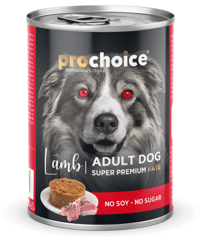 Prochoice - Adult Dog Premium Pate With Lamb & Rice 400g - 1 Can