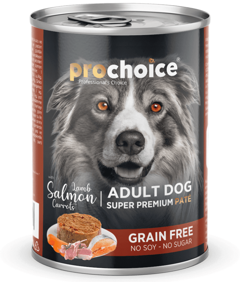 Prochoice - Lamb, Salmon & Carrots Adult Pate 400g - 1 Can