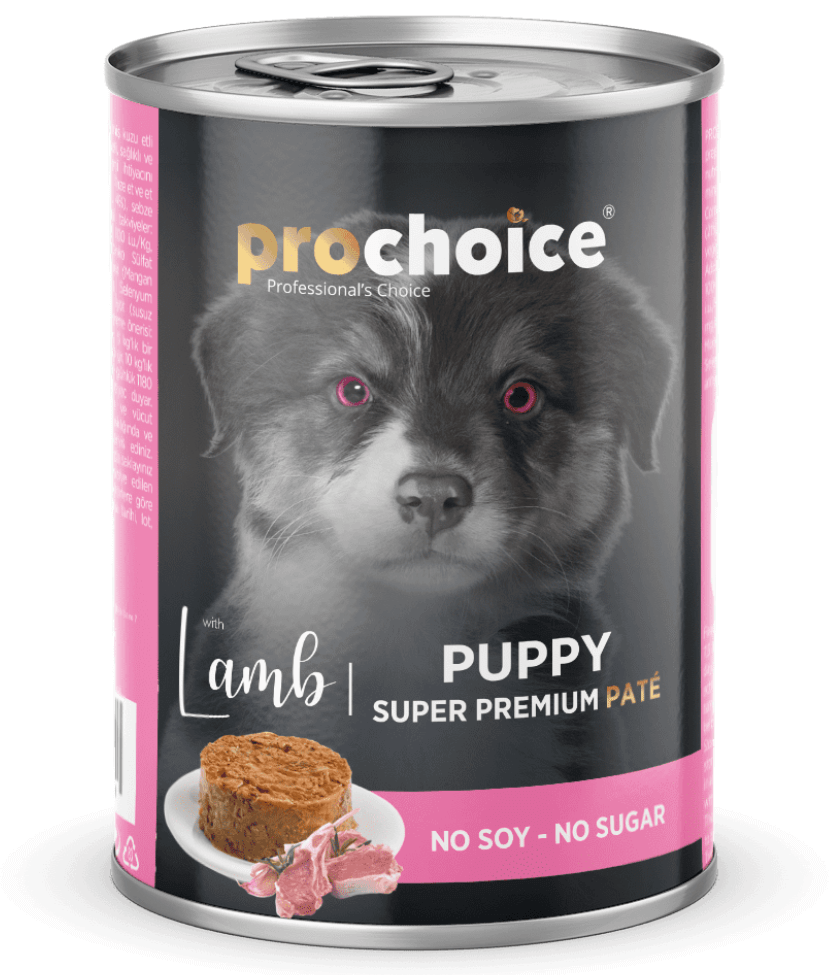 Prochoice - Puppy Premium Pate With Lamb 400g - 1 Can
