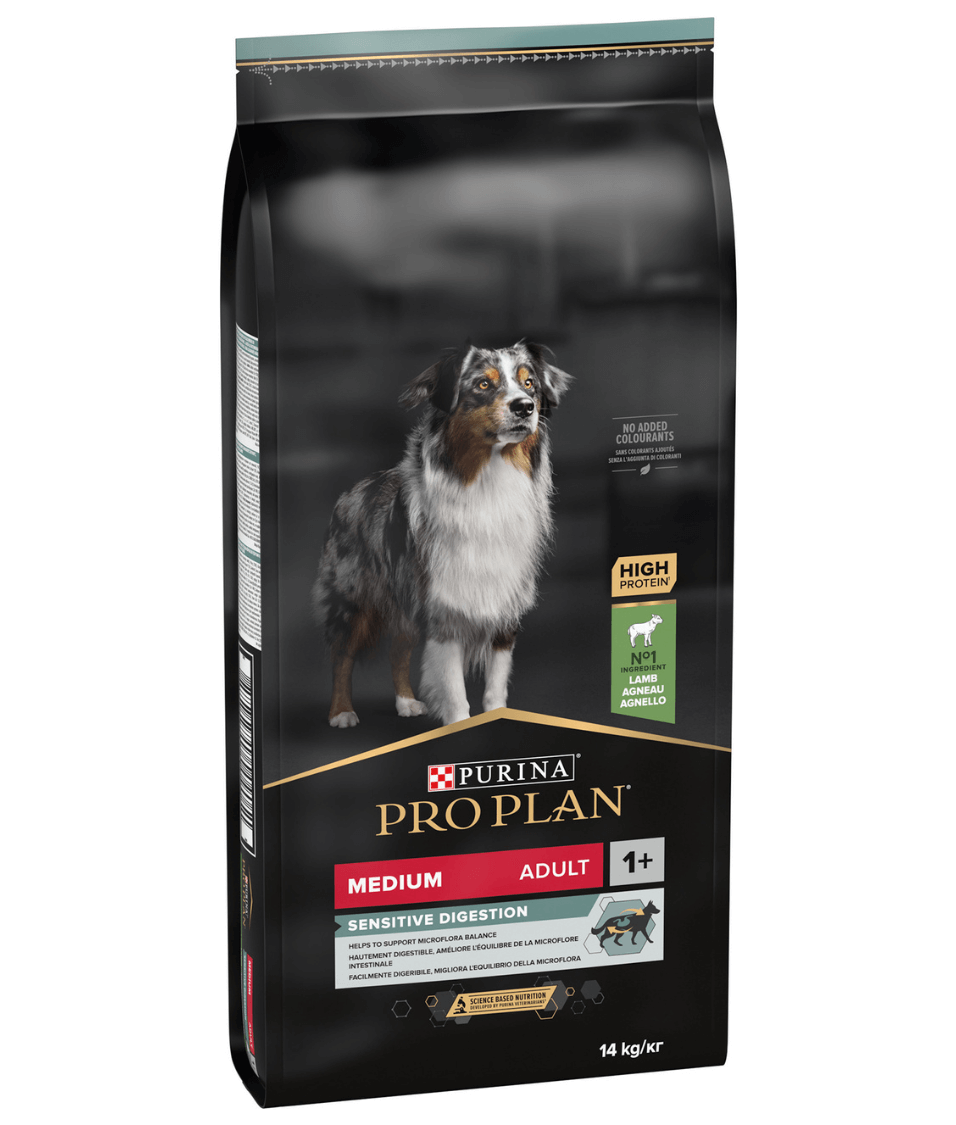 Purina - Pro Plan, Sensitive Digestion Medium Adult, Dry Dog food with Lamb 3kg-14kg - 3kg