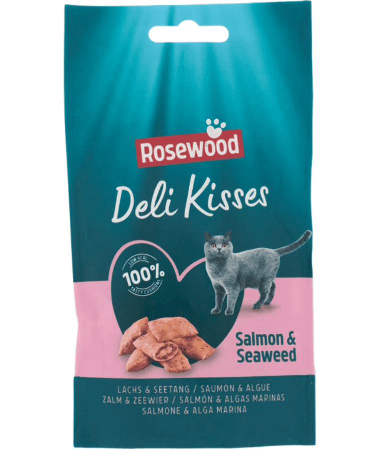Rosewood - Deli Kisses Salmon & Seaweed 60g