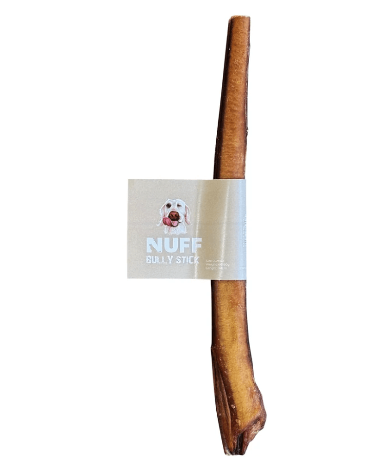 Nuff - Bully Sticks - Classic Long-Lasting, Eco-Friendly Dental Chew - S-M-L-XL - Small